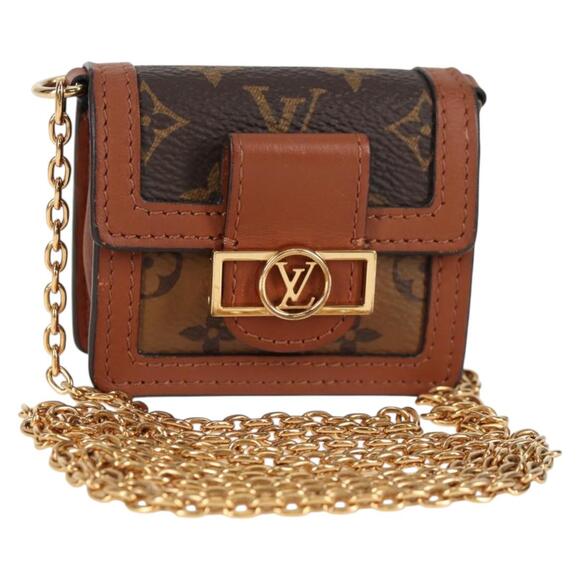 LOUIS VUITTON Monogram Reverse Micro Dauphine Bag M80250 - Picture 1 of 16